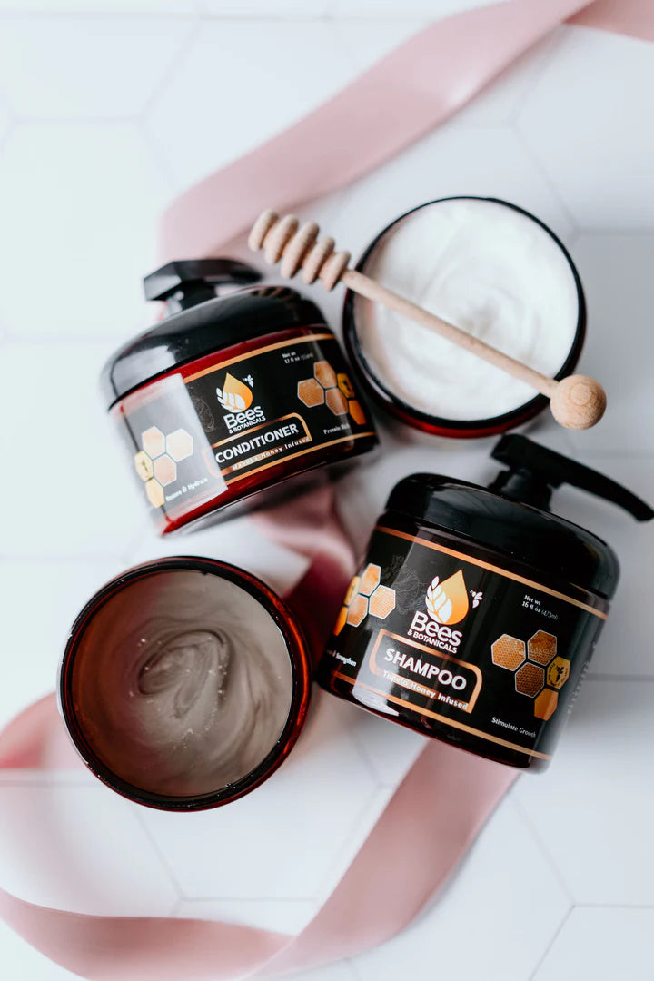 Tupelo Honey Infused Shampoo and Manuka Honey Deep Conditioner Set
