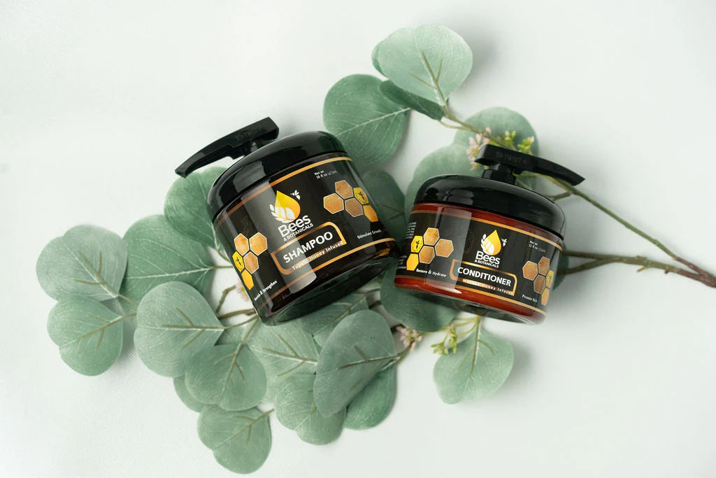 Tupelo Honey Infused Shampoo and Manuka Honey Deep Conditioner Set